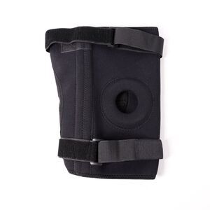 Nvorliy Knee Brace Support Aid 4XL Large Open-Patella Stabilizer Breathable Blk